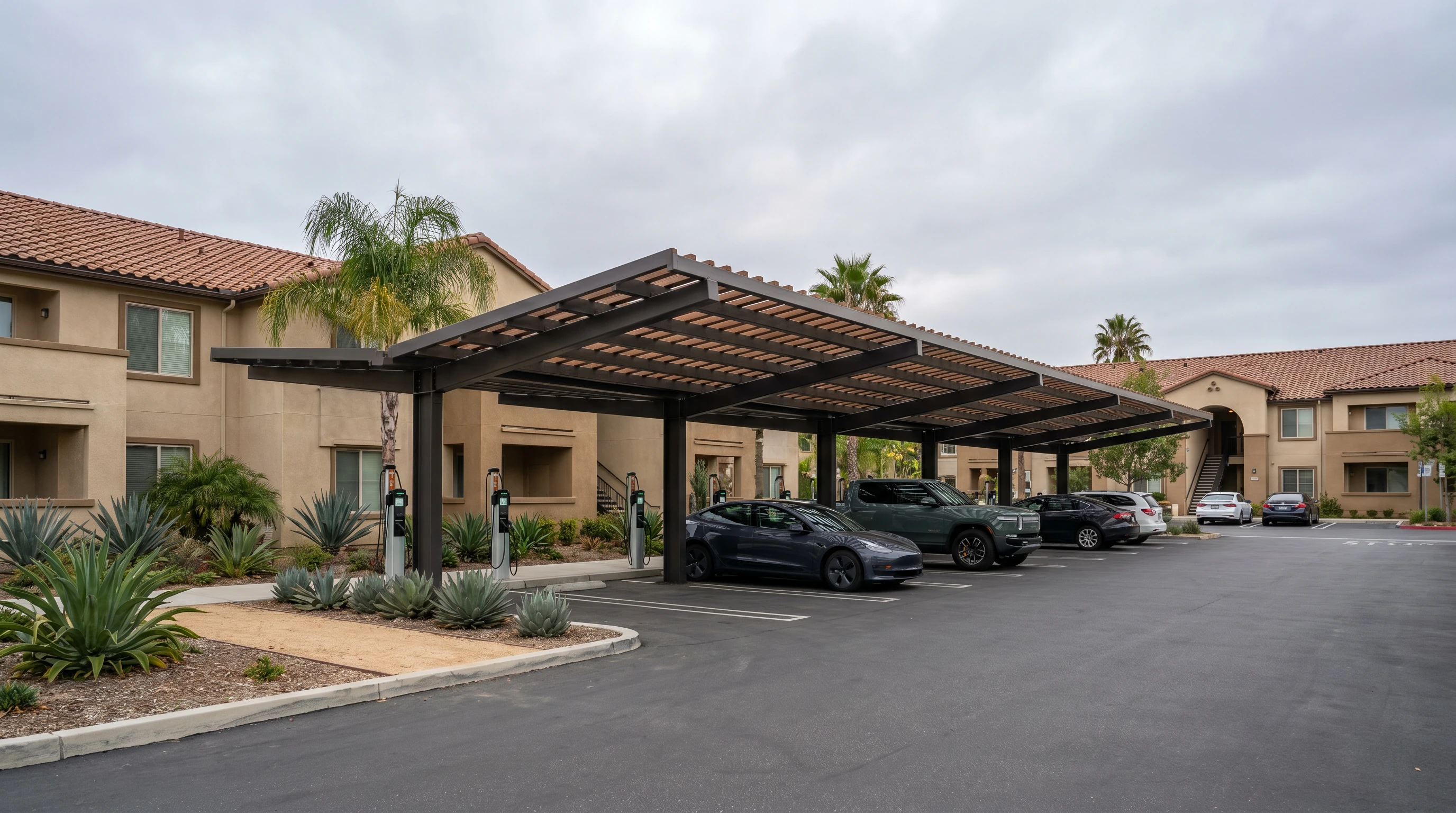 Multifamily & Apartment Communities EV charging installation
